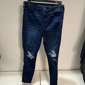 Women AE curvy high rise jegging